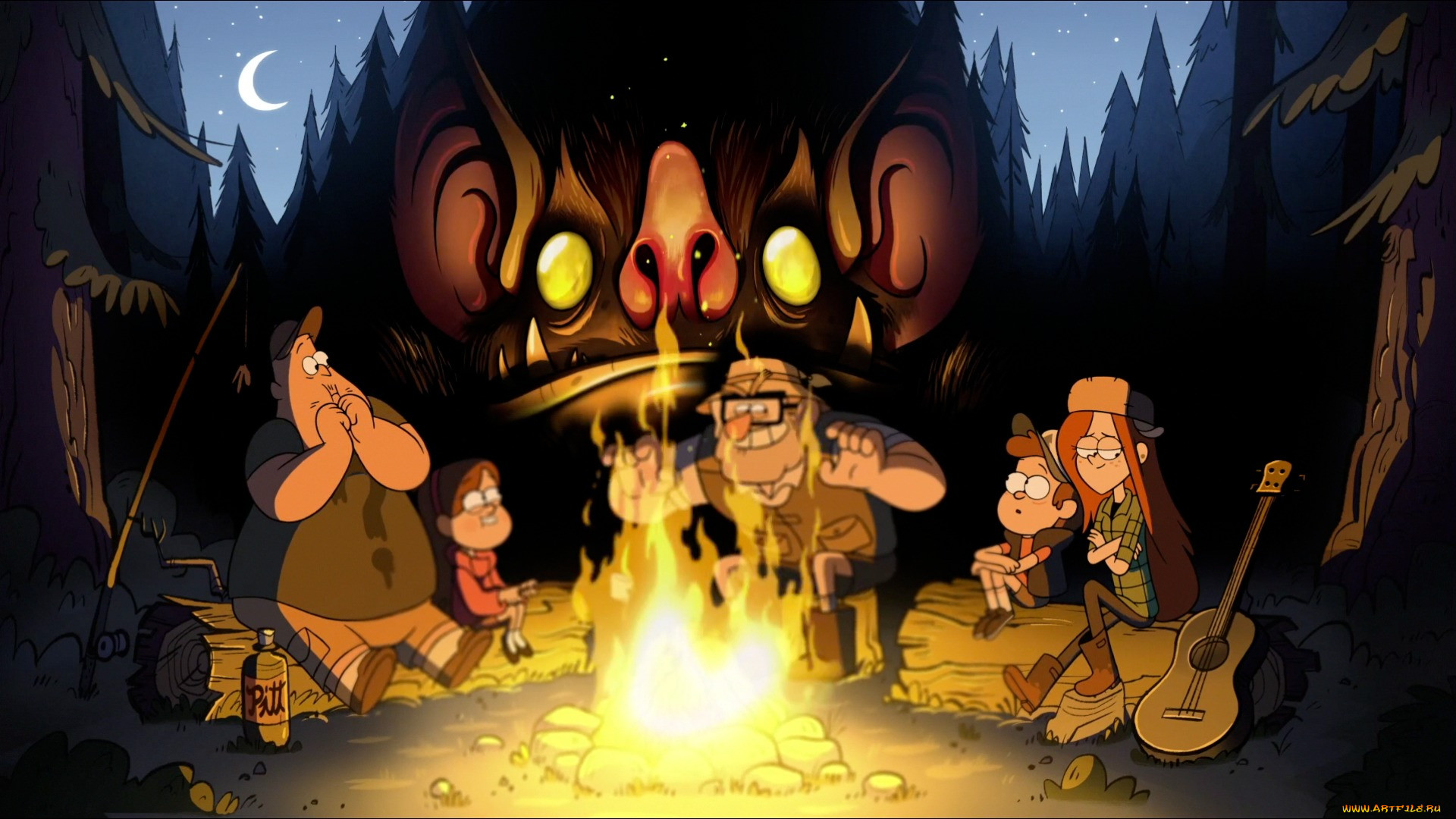 Обои Мультфильмы Gravity Falls, Обои Для Рабочего Стола.